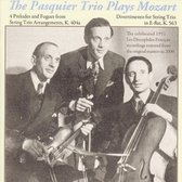 Pasquier Trio plays Mozart