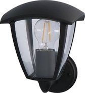 LED Tuinverlichting - Buitenlamp - Sanola Ponci - E27 Fitting - Mat Zwart - Aluminium