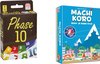 Afbeelding van het spelletje Spellenbundel - Kaartspel - 2 stuks - Phase 10 & Machi Koro Basisspel