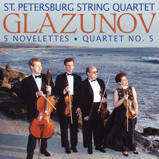 Glazunov 5 Novelettes, etc / St. Petersburg String Quartet, St
