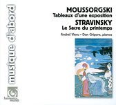 Mussorgsky: Tableaux d'une exposition; Stravinsky: Le sacre du printemps