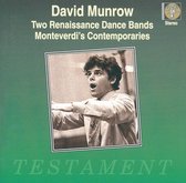 David Munrow - Two Renaissance Dance Bands, etc