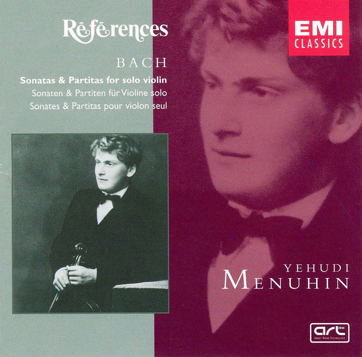 Bach: Sonatas & Partitas for Solo Violin / Yehudi Menuhin