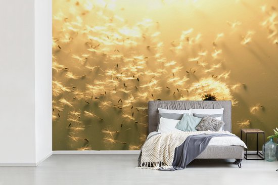 Papier fotobehang pissenlits