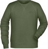 RiX Heren Crewneck Clint Olive - XXL