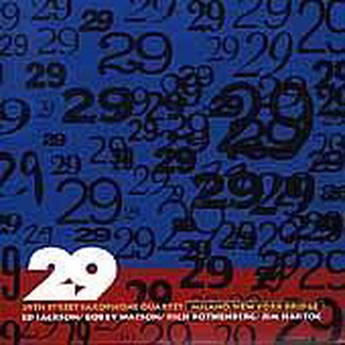 29th Street Saxophone Quartet Milano New York Bridge (CD), 29th