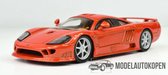 Saleen S7 (Oranje) 1/43 Magazine Models - Modelauto - Schaalmodel - Model auto - Miniatuurautos - Miniatuur auto