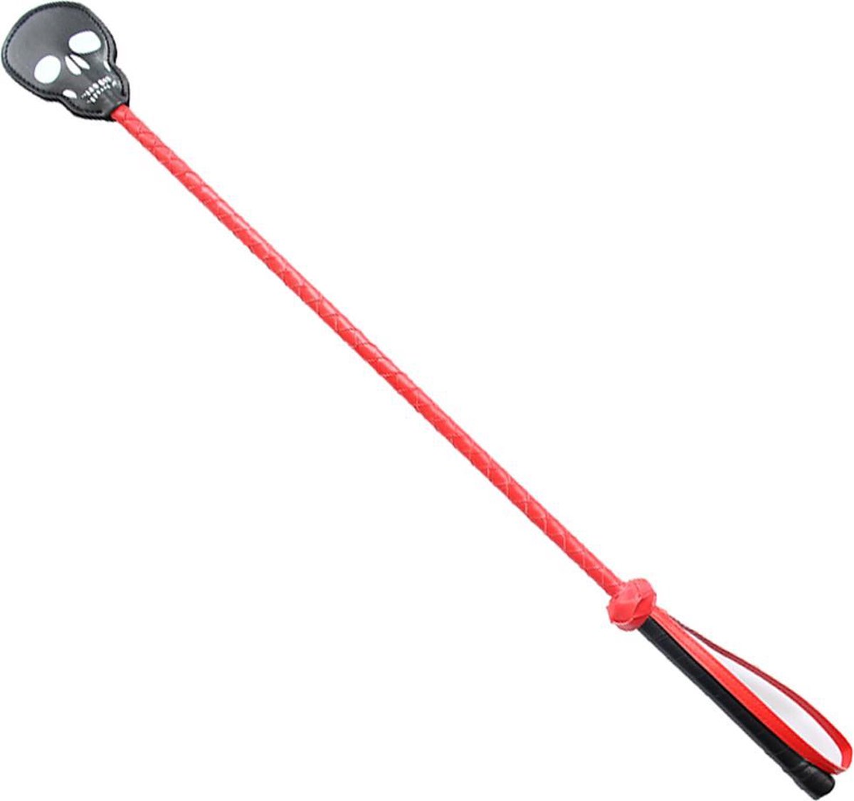 Goedkoopste Banoch | Crop Skull red | rijzweep 61 cm