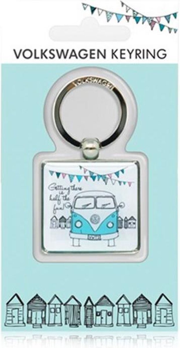Volkswagen Getting There Is Half The Fun Campervan Sleutelhanger