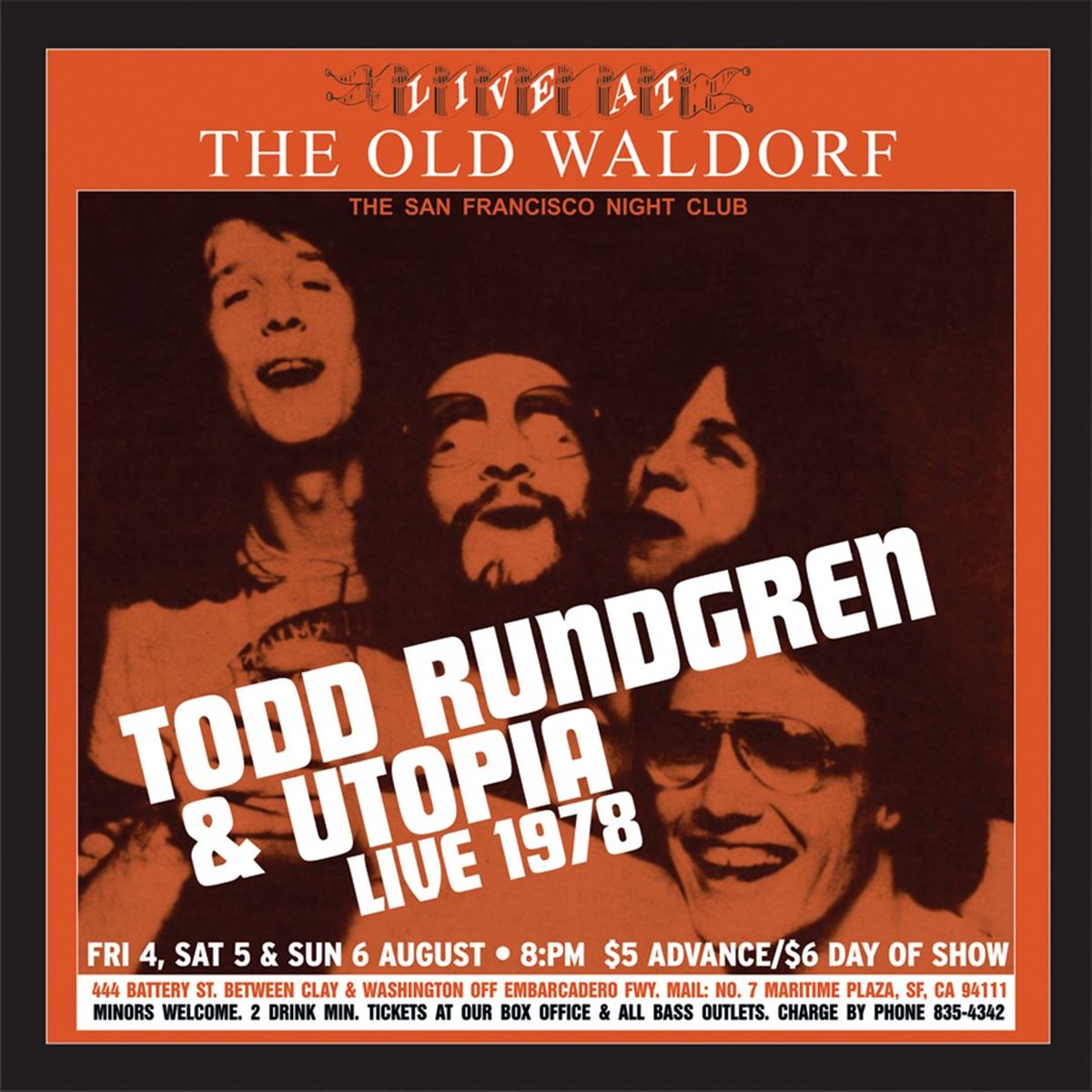 Live at the Old Waldorf: San Francisco, August 1978