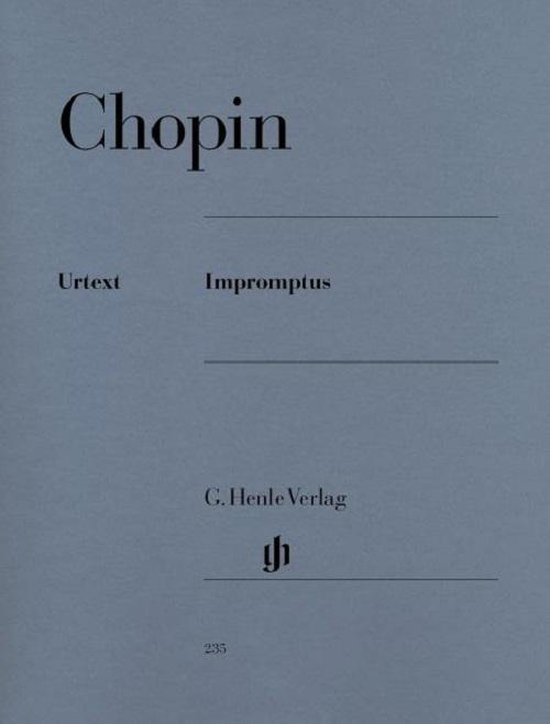 Chopin Urtext Impromptus G. Henle Verlag, page 235.