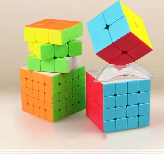 Thumbnail van een extra afbeelding van het spel Speed Cube Pack 2x2 3x3 4x4 5x5