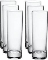 18x Longdrinkglazen 28,7 cl -287 ml - Longdrink glazen - Water/sap/frisdrank - Longdrink glazen van glas