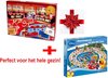 Afbeelding van het spelletje Bordspellen - 1X Disney Ganzenbord + 1X Bordspel Wat Vindt Nederland perfect als gezins kado = genieten met het hele gezin -  Sinterklaas - Kerst - Verjaardagen etc.