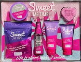 Luxe 6 delige Selfcare set - Sweet Me Time - dames - Valentijn geschenkset - Valentijn giftset