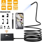 MyStand® - Inspectiecamera|Endoscoop|5 Meter|Android/IOS|1080P HD|IP68 Waterdicht|LED Verlichting