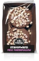 Stroopwafel melk Marshmallow (4 stuks)