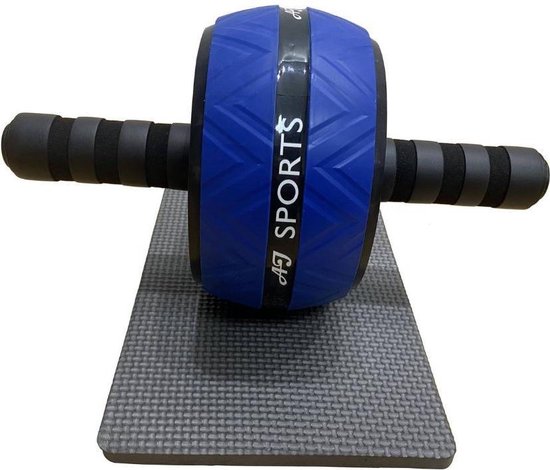 AJ-Sports Workout set - Opdruksteunen - Ab Roller - Springtouw - Fitness - Set van 3 producten - Thuis Sporten - Sportartikelen voor thuis - Merkloos