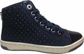 Geox - J 64l5 A - Bottines met rits en veter - Meisjes - Maat 32 - Blauw - 4002 -Navy