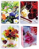 24 meduim cadeauzakjes 01731 Bloemen cadeauzakjes voor verjaardagscadeautas