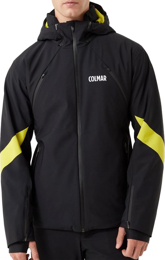 Veste de sports d'hiver Colmar - Taille 52 - Homme - noir / jaune | bol.com