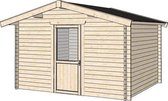 Blokhut Apeldoorn Wanddikte 40 mm 550 cm x 350 cm Kleurloos Geïmpregneerd