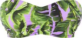 Freya - JUNGLE OASIS UW Bandeau Bikini Top - CASSIS - Vrouwen - Maat 65E