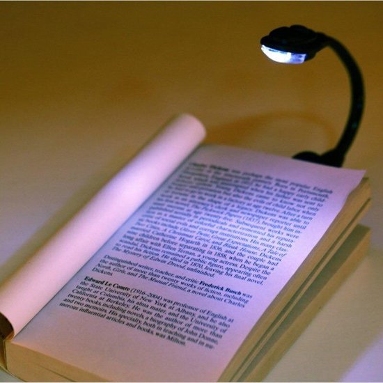 Leeslamp - Klemlamp - Leeslampje voor Boek - Bed Lamp - Laptop Lamp - Leeslamp  Boek -... | bol.com