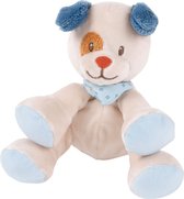 Nattou Hond Jim - Mini Knuffel Rammelaar - 15 cm