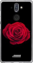 Nokia 8 Sirocco Hoesje Transparant TPU Case - Radiant Rose #ffffff
