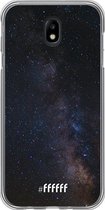 Samsung Galaxy J7 (2017) Hoesje Transparant TPU Case - Dark Space #ffffff