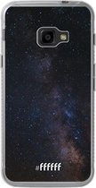 Samsung Galaxy Xcover 4 Hoesje Transparant TPU Case - Dark Space #ffffff