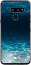 LG G8 ThinQ Hoesje Transparant TPU Case - Lets go Diving #ffffff