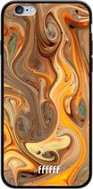 iPhone 6 Hoesje TPU Case - Brownie Caramel #ffffff