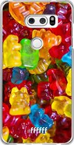 LG V30 (2017) Hoesje Transparant TPU Case - Gummy Bears #ffffff