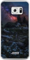 Samsung Galaxy S6 Edge Hoesje Transparant TPU Case - Mystery #ffffff