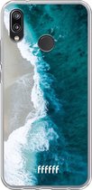 Huawei P20 Lite (2018) Hoesje Transparant TPU Case - Beach all Day #ffffff