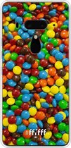 HTC U12+ Hoesje Transparant TPU Case - Chocolate Festival #ffffff