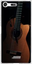 Sony Xperia XZ Premium Hoesje Transparant TPU Case - Guitar #ffffff