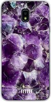 Samsung Galaxy J7 (2018) Hoesje Transparant TPU Case - Purple Geode #ffffff