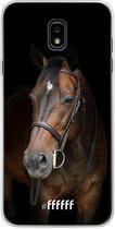 Samsung Galaxy J7 (2018) Hoesje Transparant TPU Case - Horse #ffffff