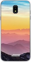 Samsung Galaxy J7 (2018) Hoesje Transparant TPU Case - Golden Hour #ffffff