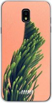 Samsung Galaxy J7 (2018) Hoesje Transparant TPU Case - Waving Plant #ffffff