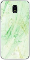 Samsung Galaxy J7 (2018) Hoesje Transparant TPU Case - Pistachio Marble #ffffff