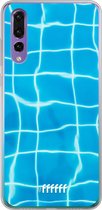 Huawei P30 Hoesje Transparant TPU Case - Blue Pool #ffffff