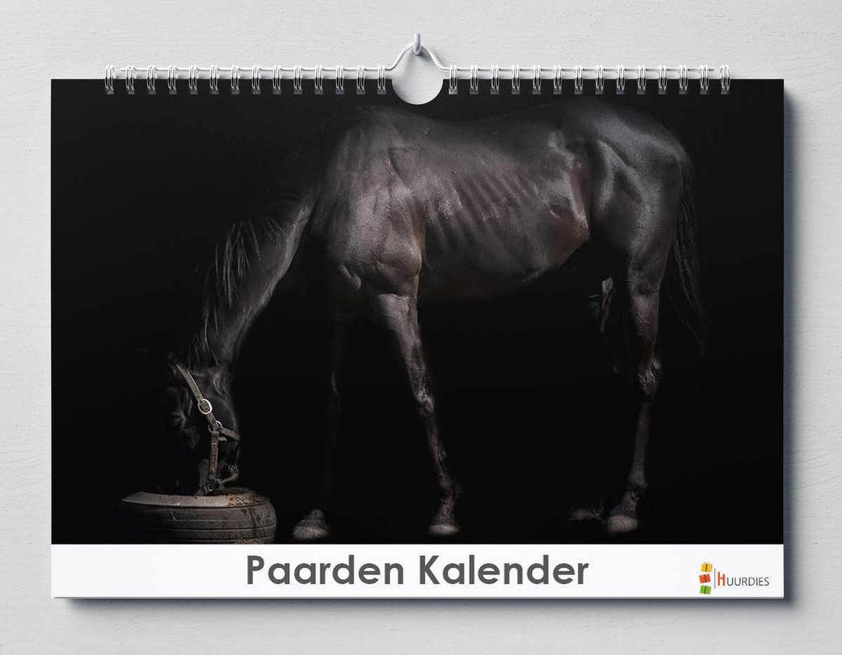 Paarden Kalender 35x24cm | Verjaardagskalender Paarden