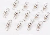 Zilver metalen dreaslocks ringen voor haren-boxbraid-dreadlocks-hair beads(20stuks)