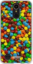 6F hoesje - geschikt voor LG K10 (2017) -  Transparant TPU Case - Chocolate Festival #ffffff