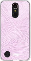 LG K10 (2017) Hoesje Transparant TPU Case - Pink Slink #ffffff