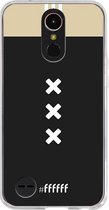 6F hoesje - geschikt voor LG K10 (2017) -  Transparant TPU Case - AFC Ajax Uitshirt 2018-2019 #ffffff